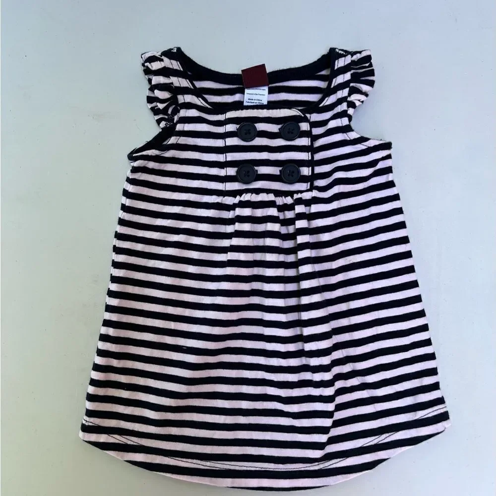 Tea Collection Striped Dress size 3-6 months
